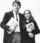 Pupils on the Board of Edge End School