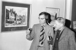 Film-Maker's Paintings On Show